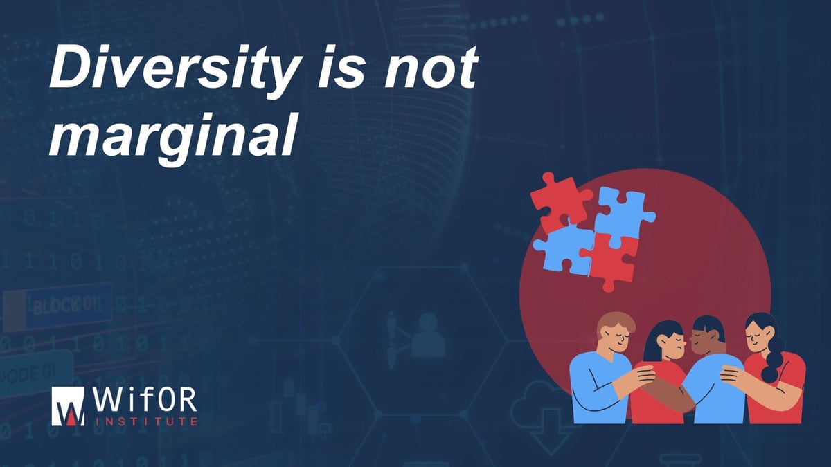 Diversity is not marginal