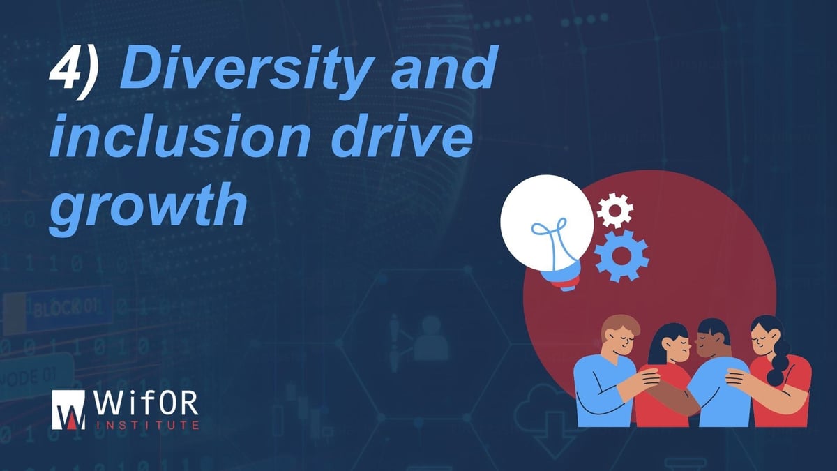 4 - Diversity and inclusion drive growth
