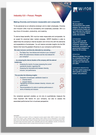 Employer Attractivity: Making Diversity and Inclusion measurable and comparable Employer Attractivity: Making Diversity and Inclusion measurable and comparable