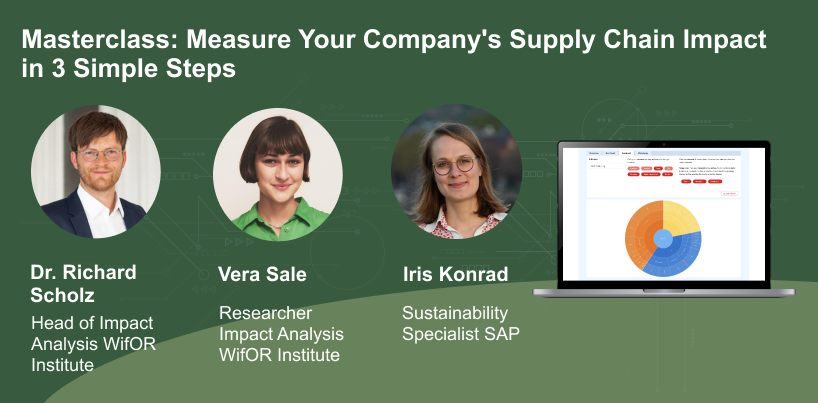 Join Our Masterclass: Measure Your Company's Supply Chain Impact in 3 Simple Steps 