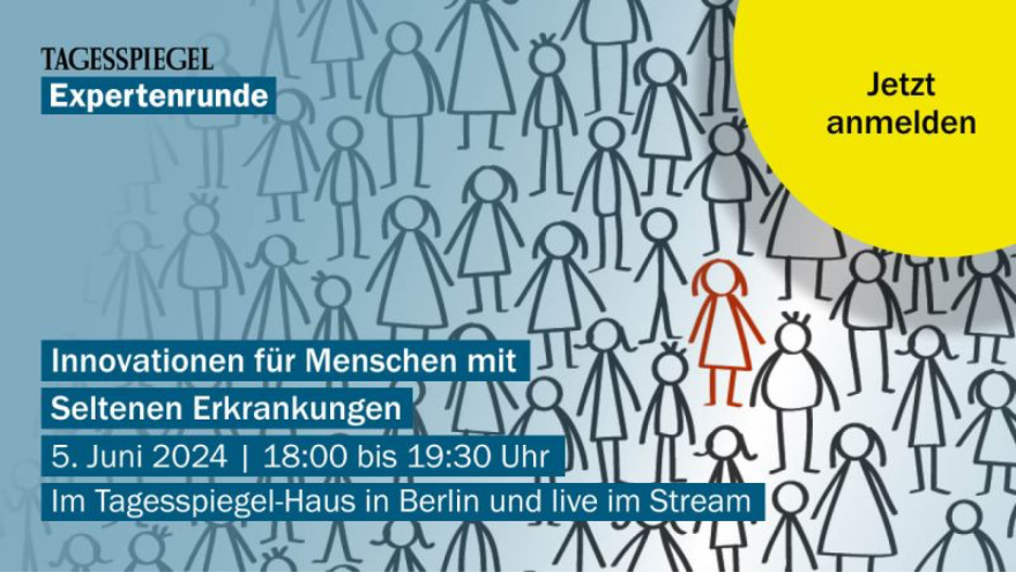 Tagesspiegel Event: Innovation for People with Rare Diseases