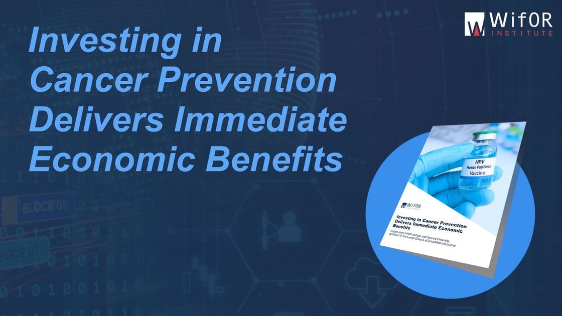 Investing in Cancer Prevention Delivers Immediate Economic Benefits